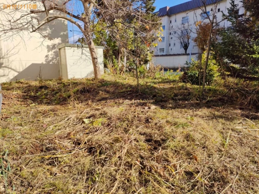 【青森市】草刈り作業ご依頼　お客様の声