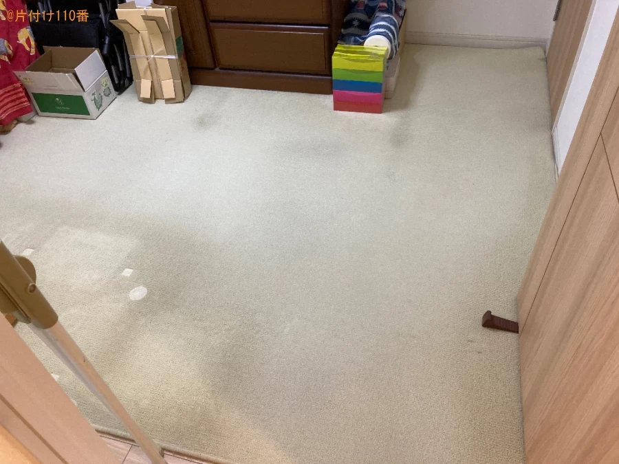 【奥州市水沢南町】カーペット、健康器具、ハンガーラック等の回収