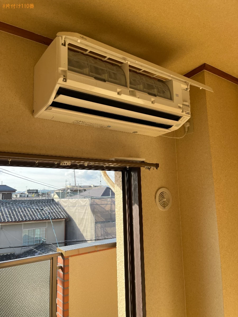 【京都市】エアコンの取り外し・回収・処分ご依頼　お客様の声