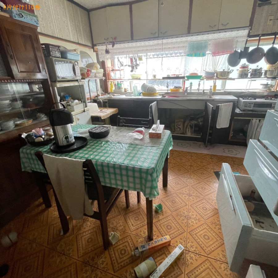 【北津軽郡鶴田町】軽油入りのドラム缶、タンス、冷蔵庫、石等の回収