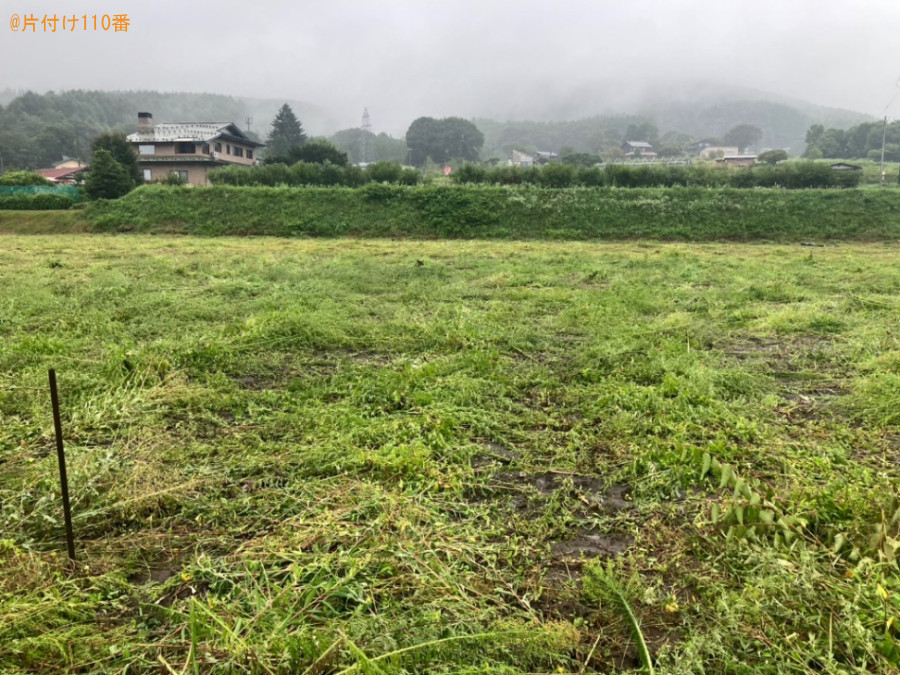 【諏訪郡富士見町】草刈り作業ご依頼　お客様の声
