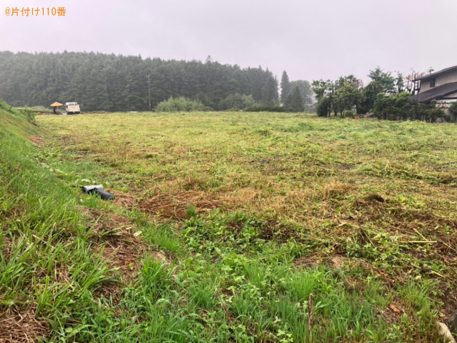 【諏訪郡富士見町】草刈り作業ご依頼　お客様の声