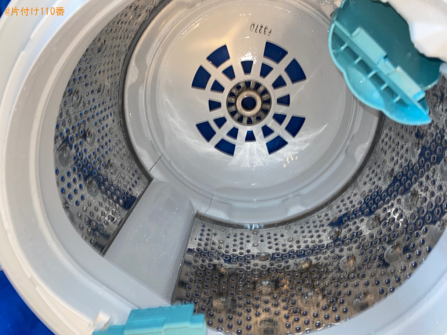 【大東市】縦型洗濯機クリーニングご依頼　お客様の声
