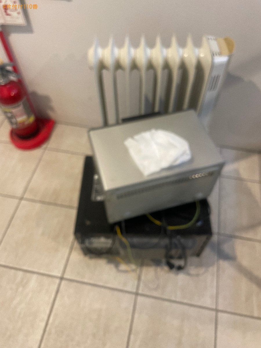 【杉並区】オーブントースター、扇風機、オイルヒーター等の回収