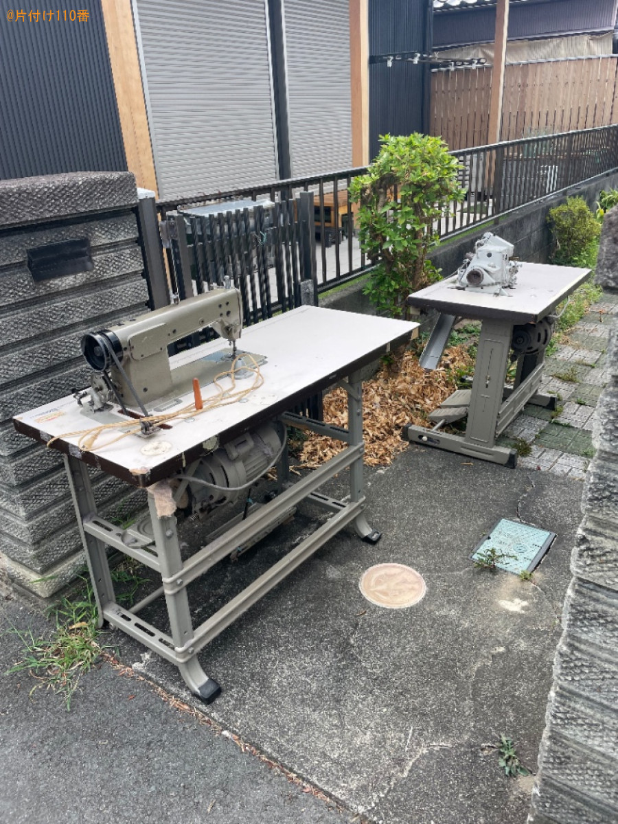 【浜松市浜名区】工業用ミシンの運搬作業ご依頼　お客様の声