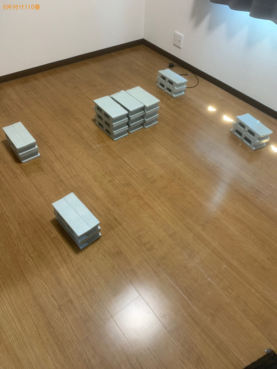 【福岡市中央区】マットレス付きダブルベッドの回収・処分ご依頼