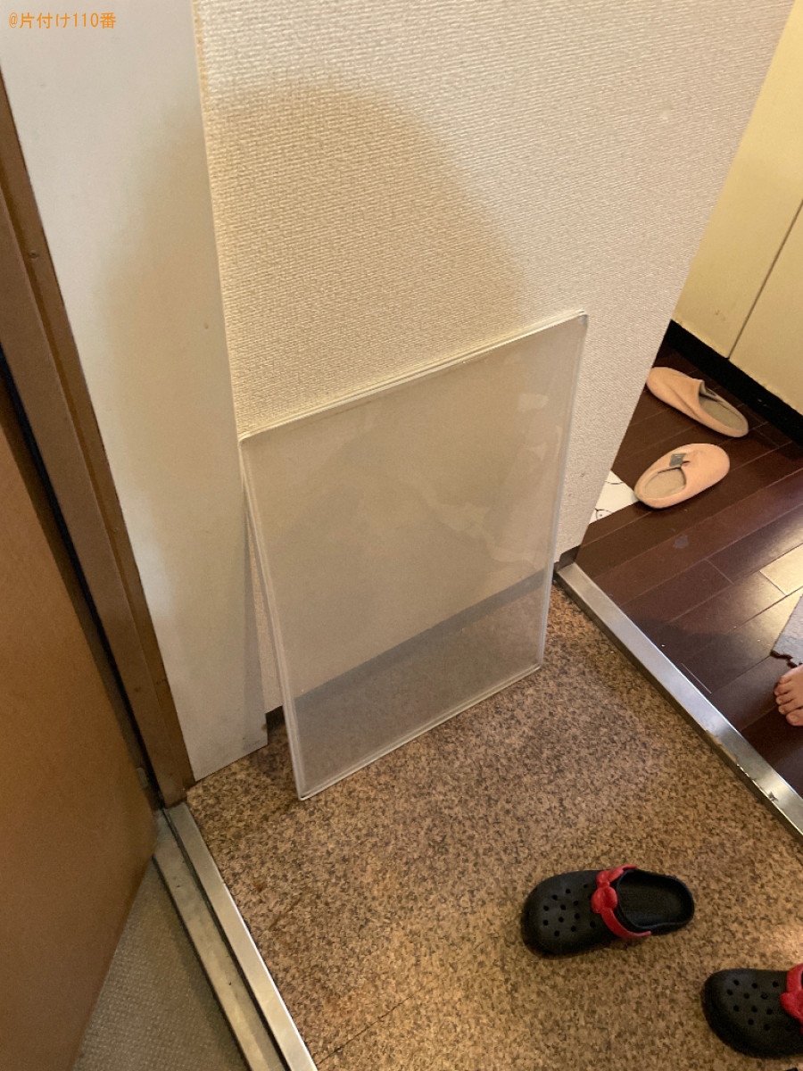 【京都市下京区】マットレス付きシングルベッドの回収・処分ご依頼