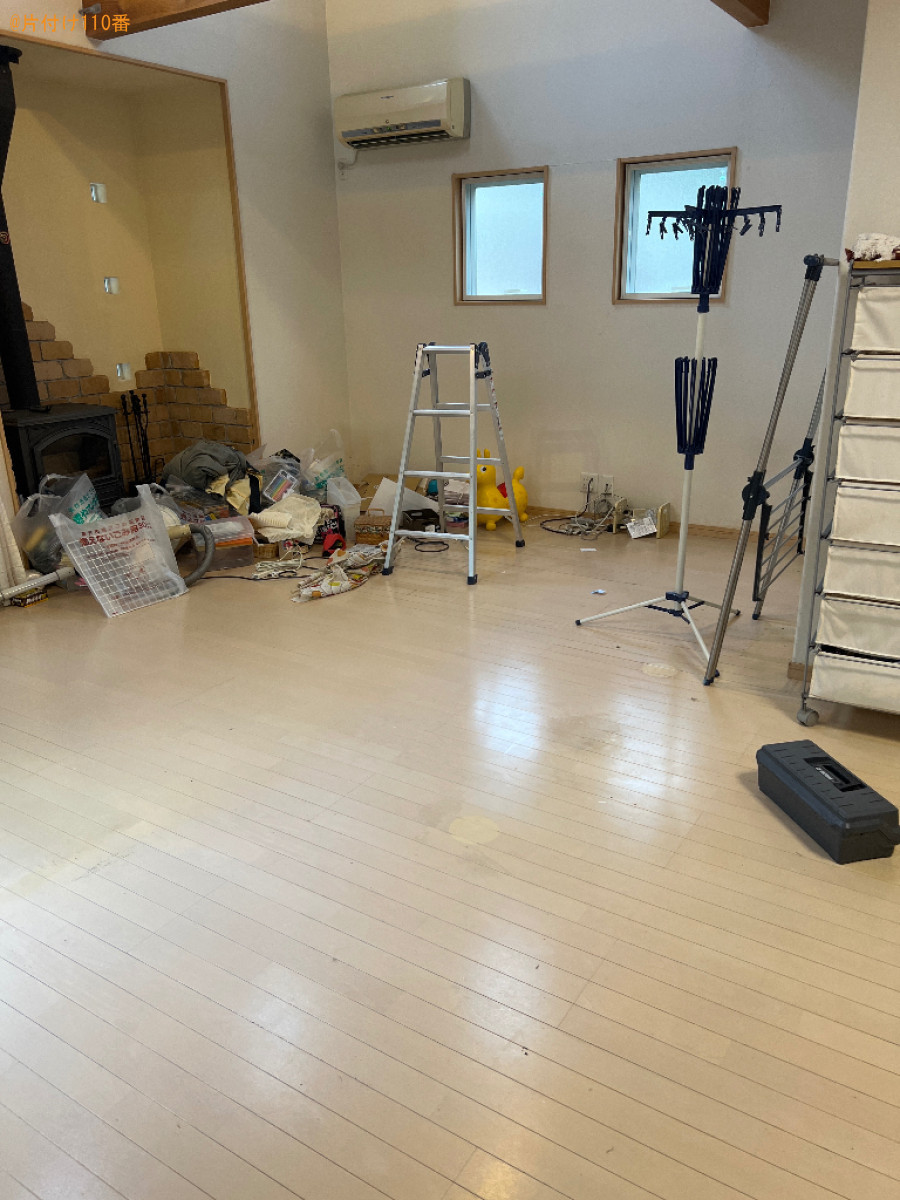【美作市】マットレス付きダブルベッド、洗濯機、ソファー等の回収