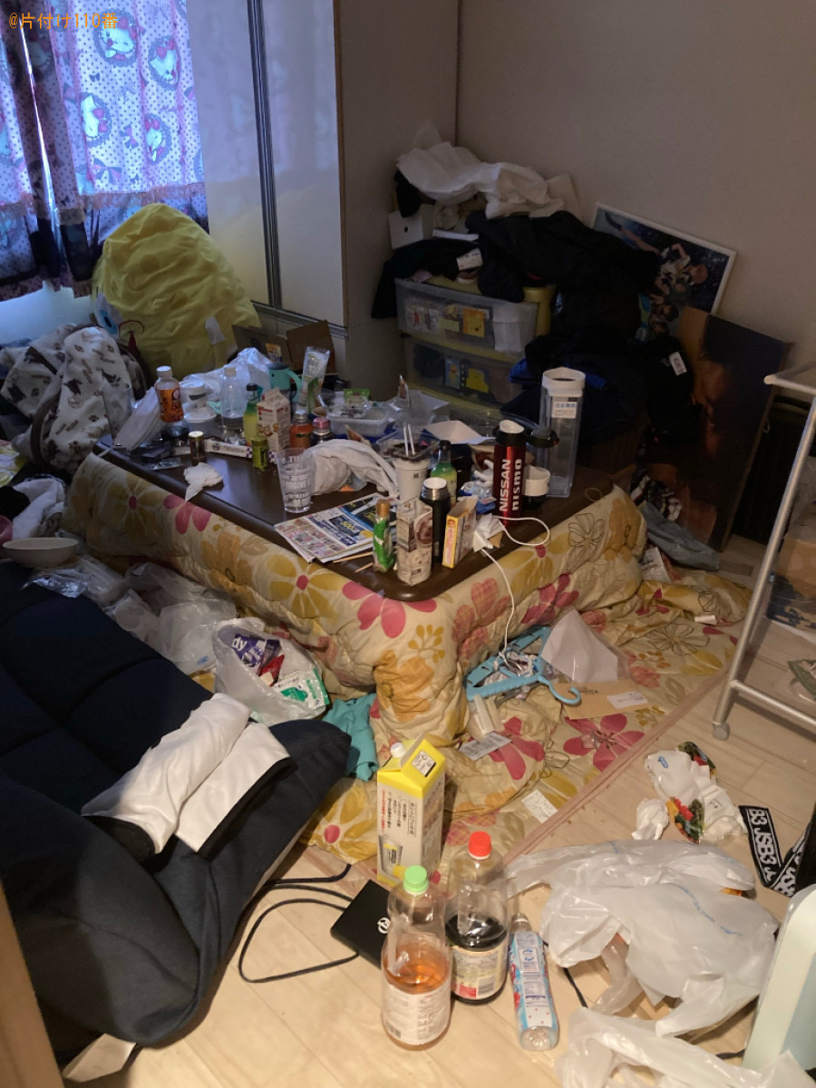 【小諸市】ゴミ屋敷状態の家の片付けとハウスクリーニング等ご依頼