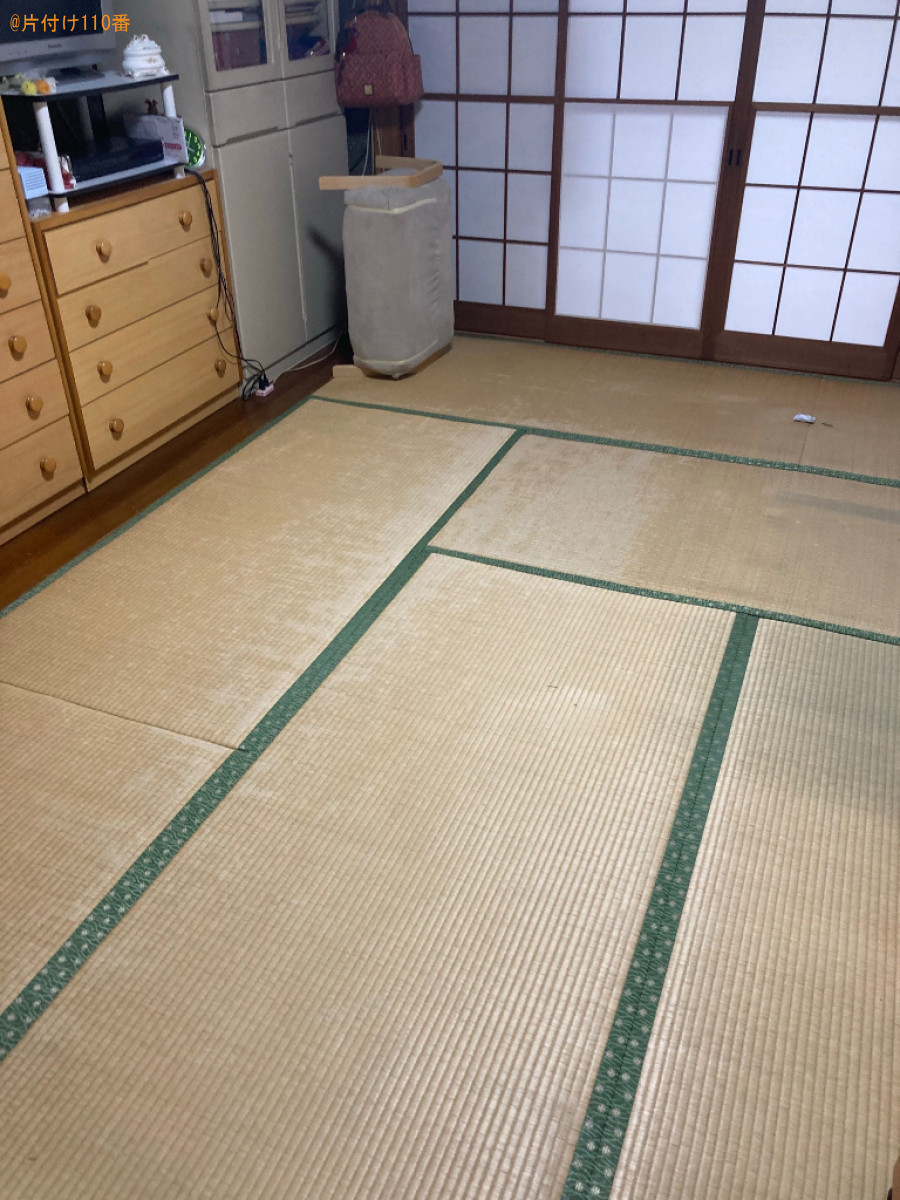 【南足柄市】マットレス付きシングルベッドの回収・処分ご依頼