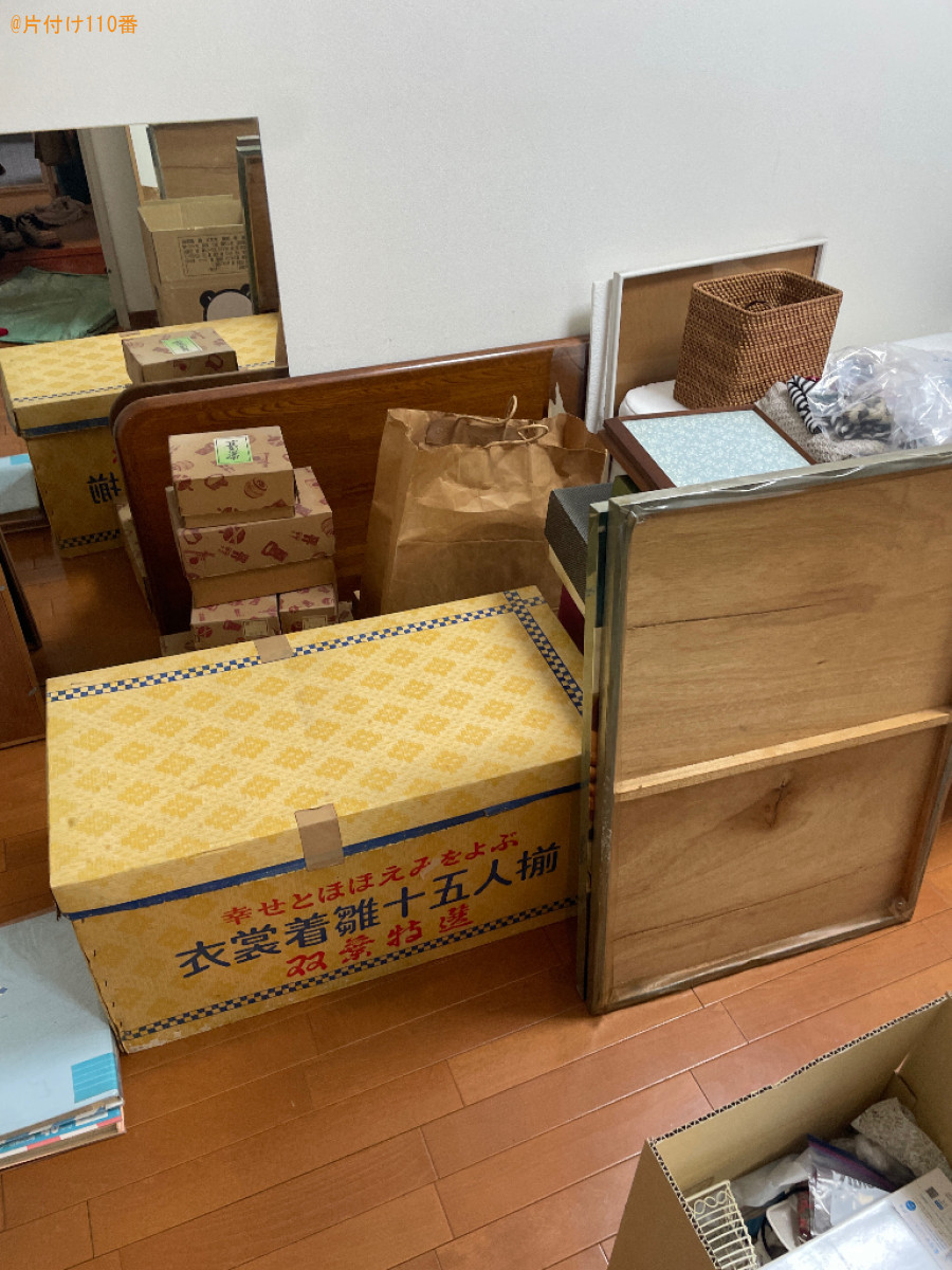 【大津市】ベビータンス、タンス、食器、椅子、瓶、板等の回収・処分