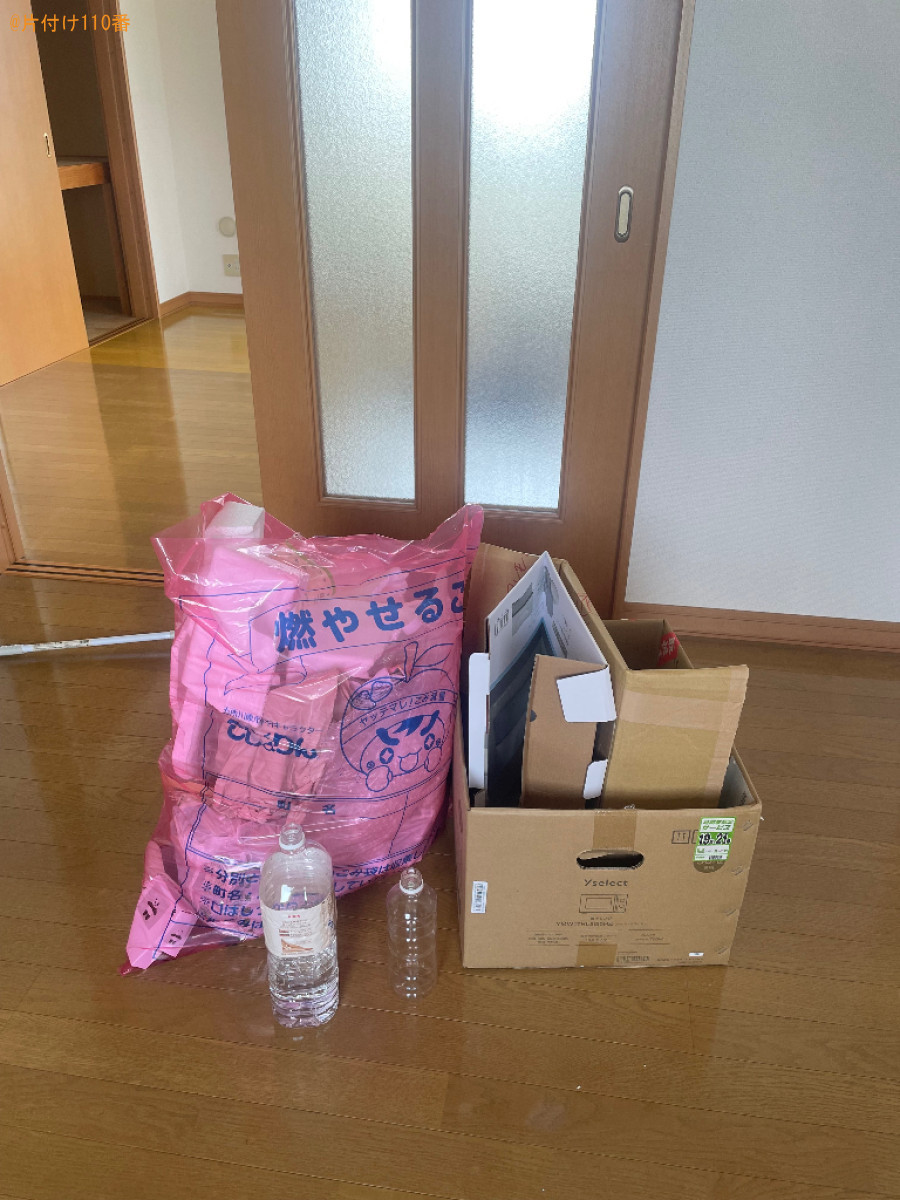 【五所川原市】一般ごみ、ダンボール、スコップの回収・処分ご依頼