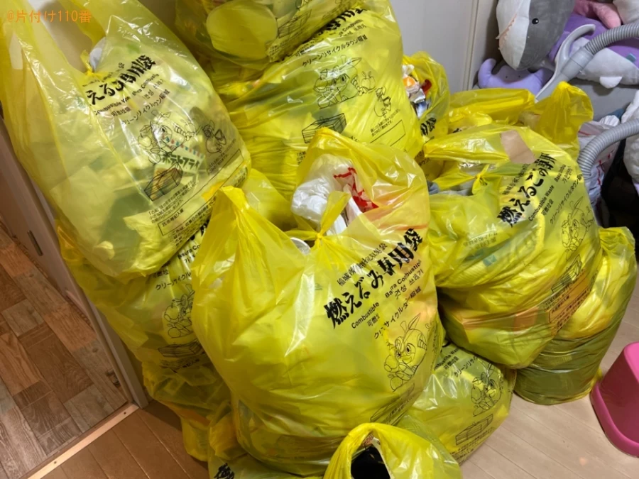 【稲城市】燃えるゴミ、缶、ビン、ダンボールの回収・処分ご依頼