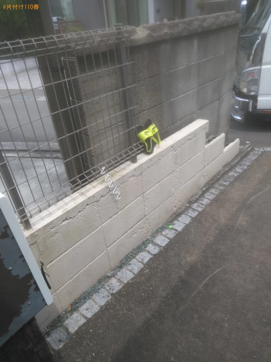 【伊予郡砥部町】マットレス付きダブルベッドの回収・処分ご依頼