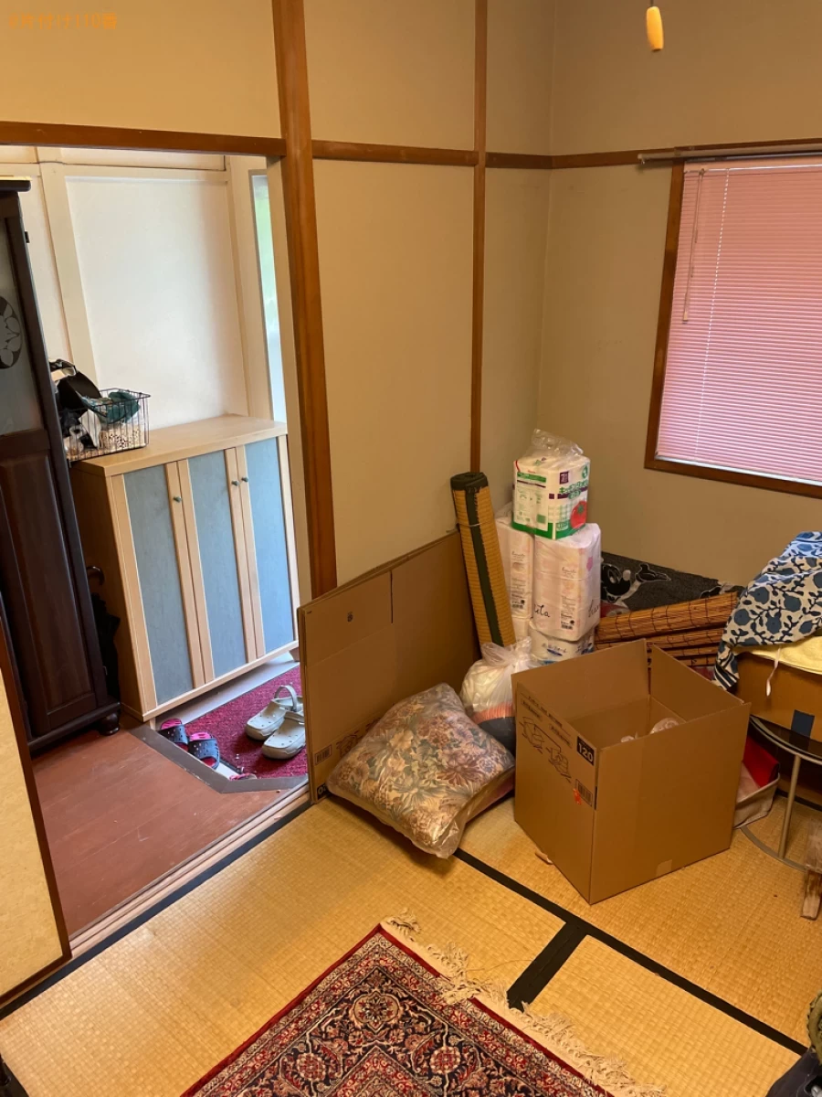 【大阪市】クローゼット、本、雑貨、衣類、仏壇、神棚等の回収・処分