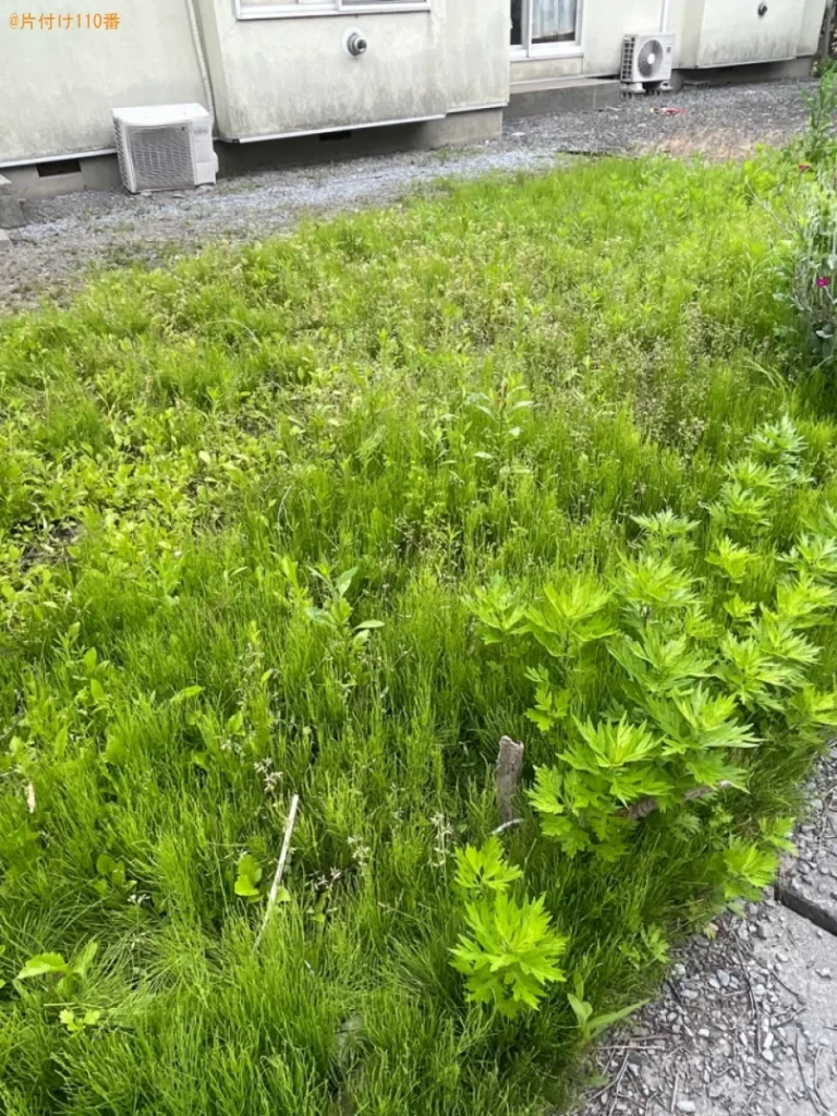 【つがる市】草刈り作業ご依頼　お客様の声
