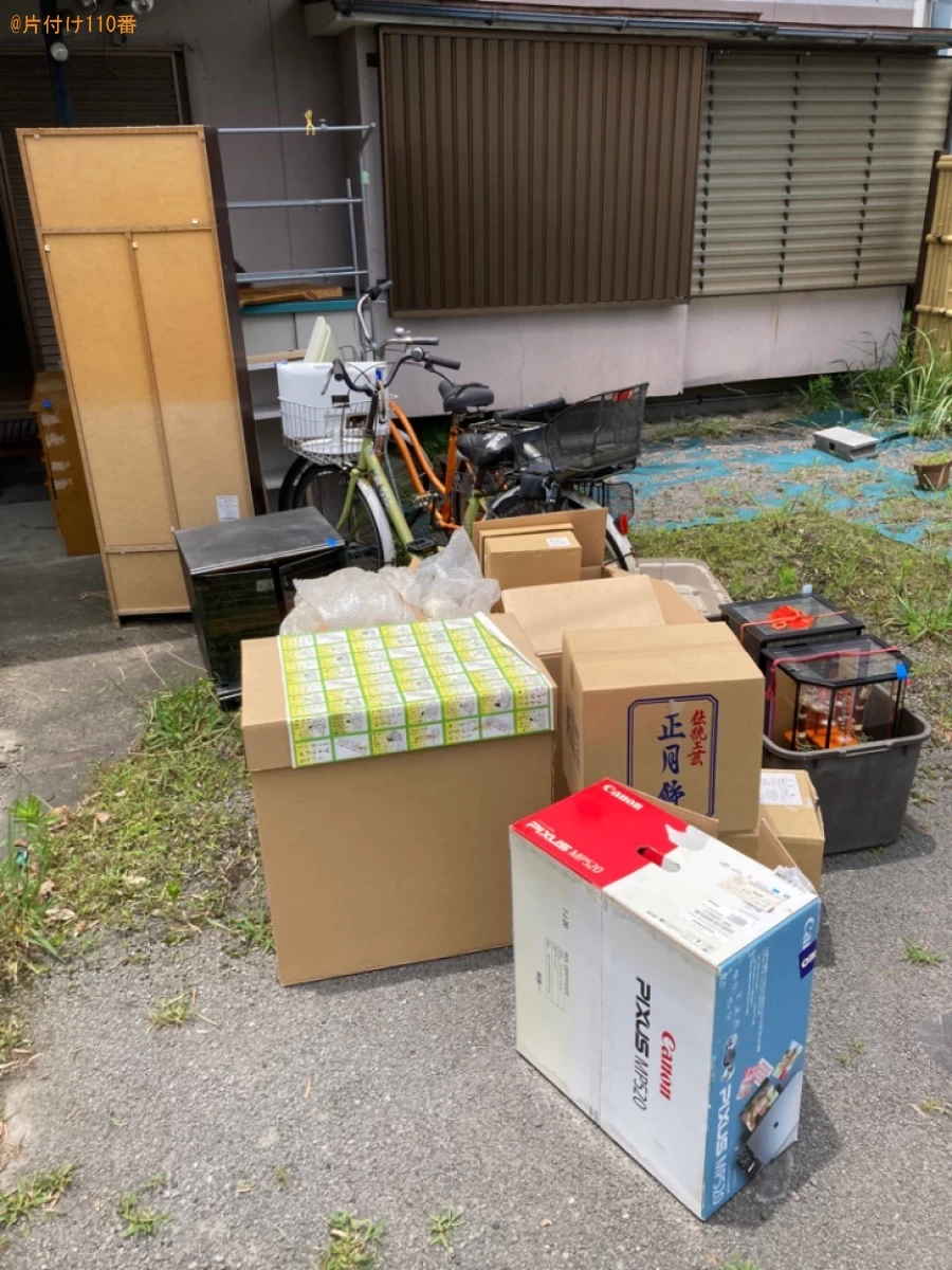 【都城市】人形、自転車、学習机、テレビ台、カラーボックス等の回収
