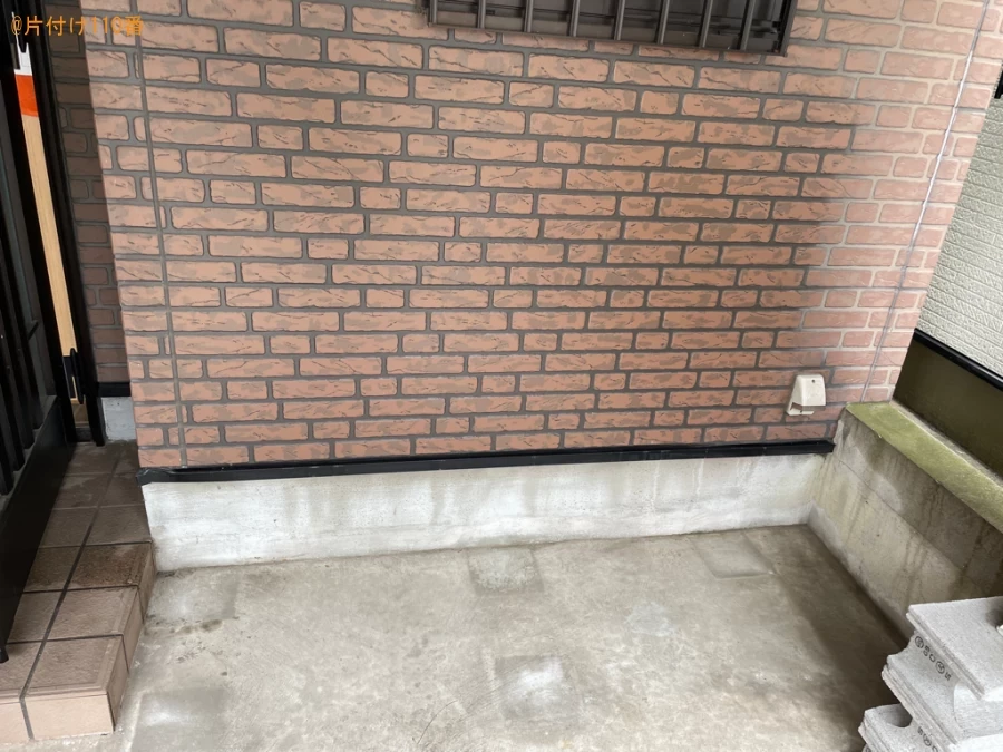 【堺市北区】タンス、物置、食器棚等の回収・処分ご依頼　お客様の声