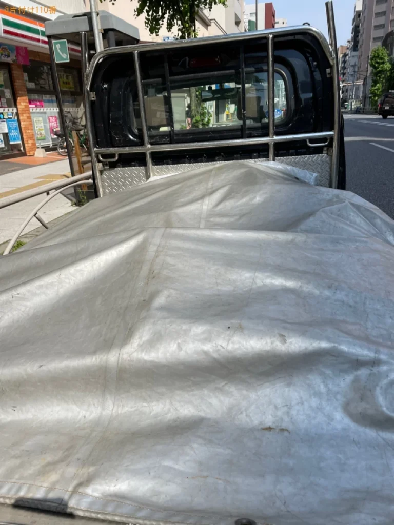 【朝霞市】ホイール付き自動車タイヤの回収・処分ご依頼　お客様の声
