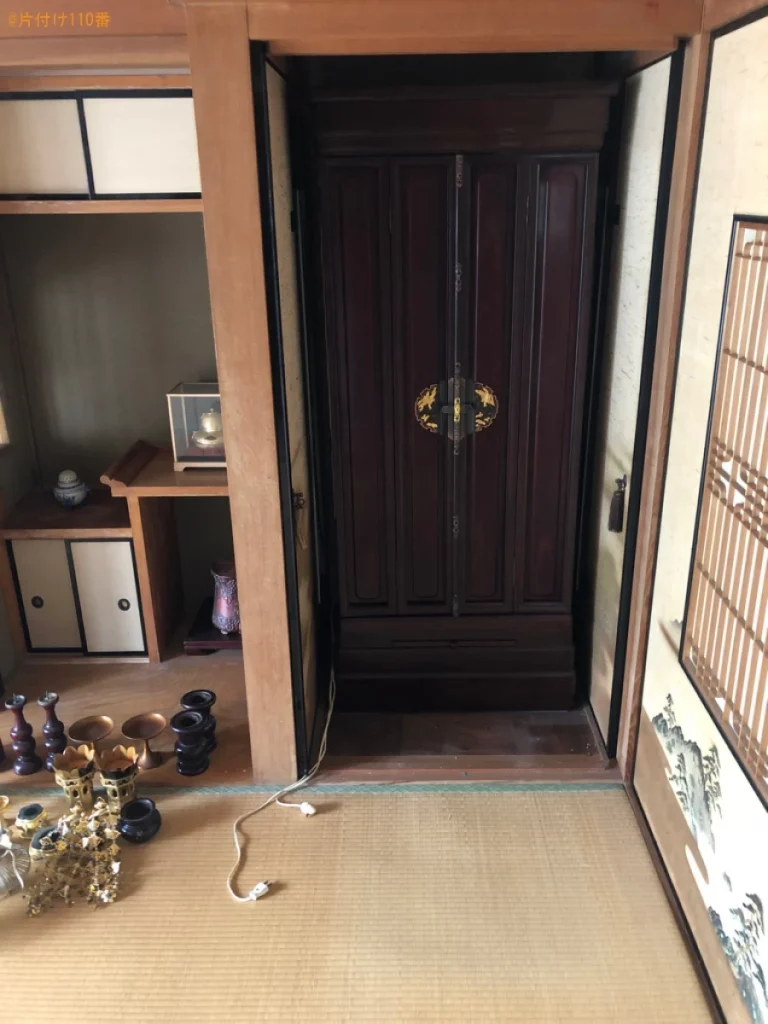 【防府市】洗濯機、仏壇、冷蔵庫、棚等の回収・処分ご依頼