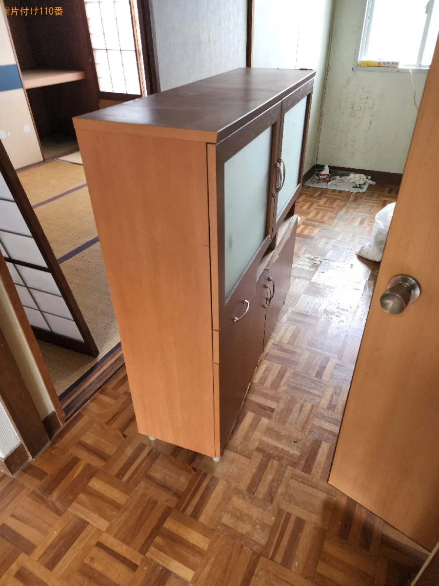 【南国市岡豊町】本棚、テレビの回収・処分ご依頼　お客様の声