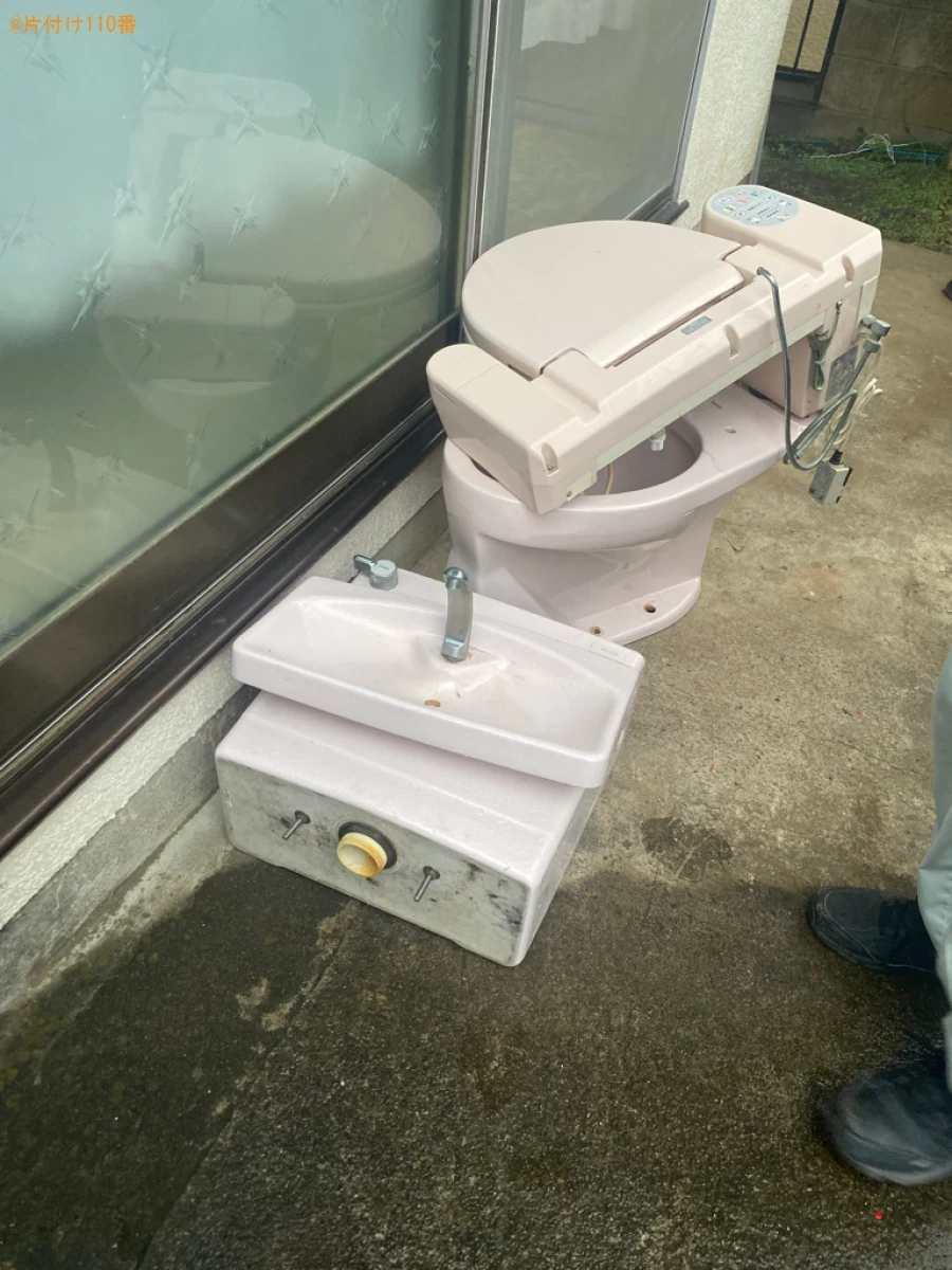 【所沢市】トイレ（便器、タンク、ウォッシュレット）の回収・処分