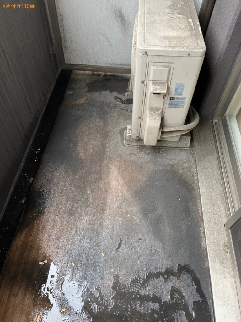 【大阪市西淀川区】1Kの部屋のハウスクリーニングご依頼