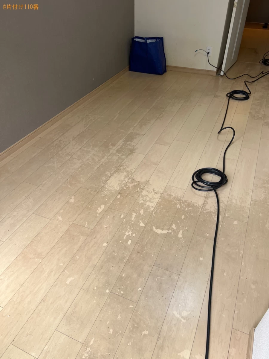 【大阪市西淀川区】1Kの部屋のハウスクリーニングご依頼