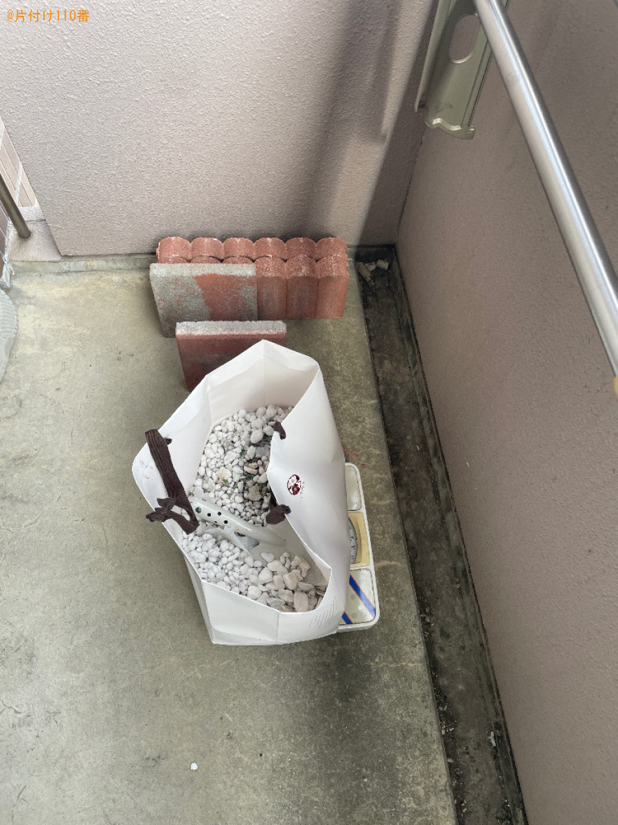 【草津市西大路町】砂利、レンガの回収・処分ご依頼　お客様の声