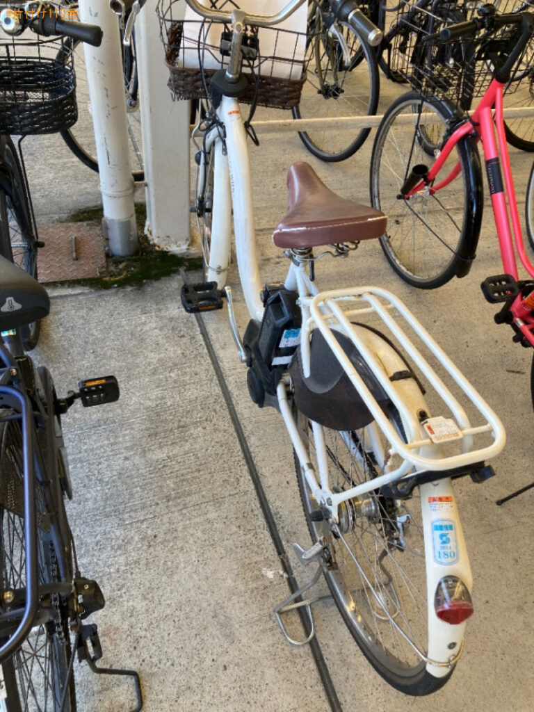 【栗東市】自転車の回収・処分ご依頼　お客様の声