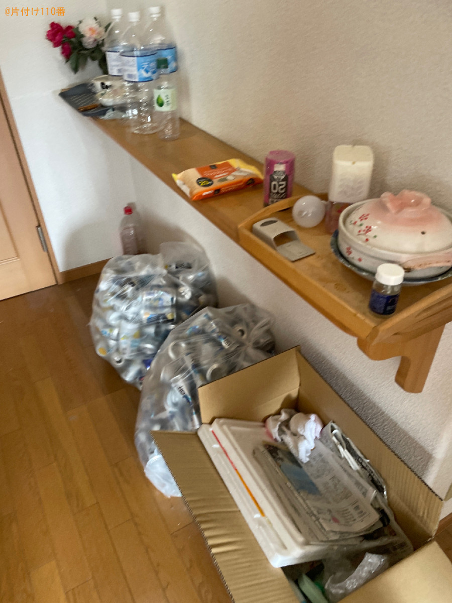 【中津軽郡西目屋村】収納ケース、炊飯器、扇風機、ヒーター等の回収
