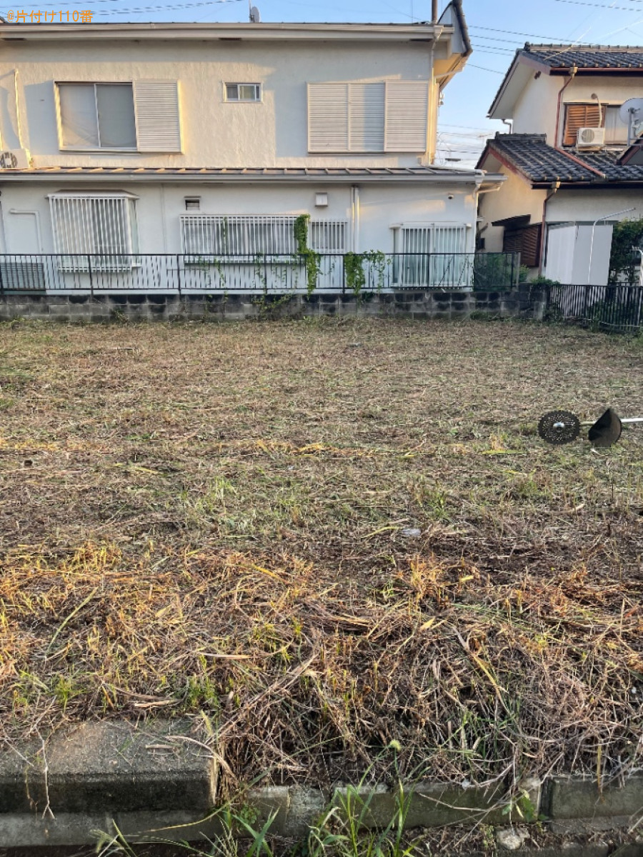 【比企郡嵐山町】草刈り作業ご依頼　お客様の声