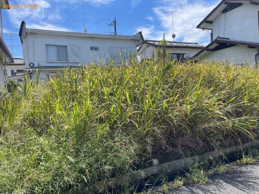 【比企郡嵐山町】草刈り作業ご依頼　お客様の声