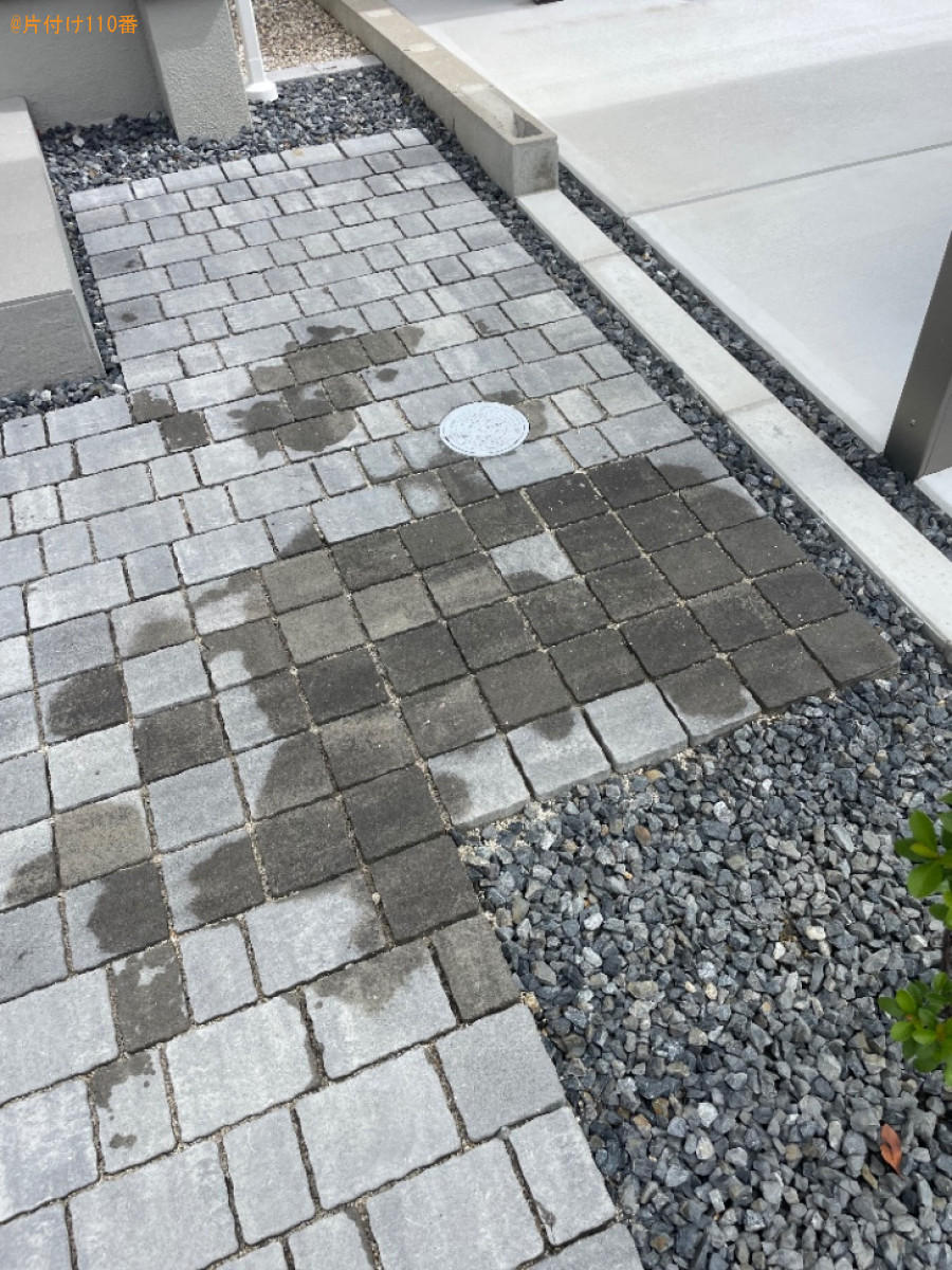 【岡崎市牧御堂町】庭石の回収・処分ご依頼　お客様の声