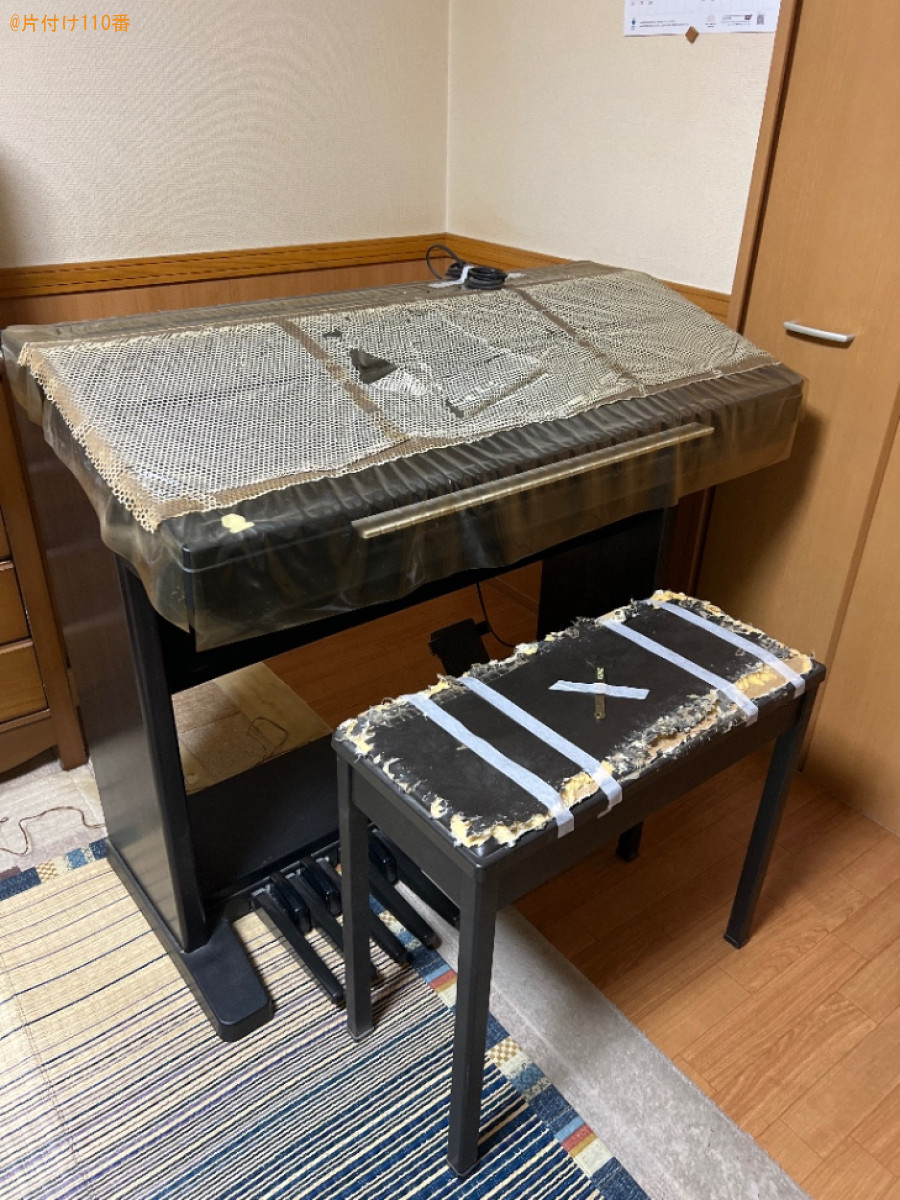 【倉敷市水島東川町】エレクトーン、椅子の回収・処分ご依頼