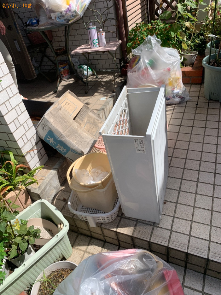 【福岡市西区】棚、衣類、陶器、カラーボックス、収納ケース等の回収