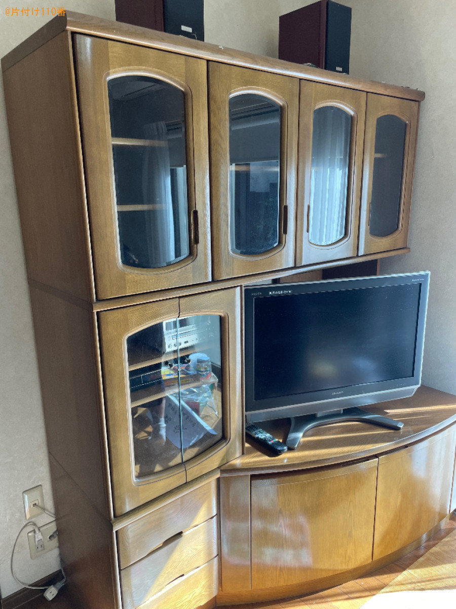 【城陽市】タンス、テレビラック、ソファーの移動作業ご依頼