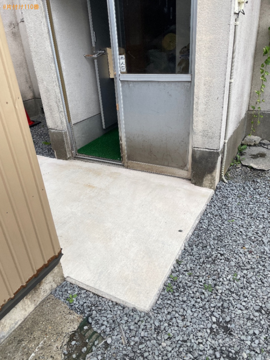 【つがる市】食器棚、炊飯器、電子レンジ、メタルラック等の回収