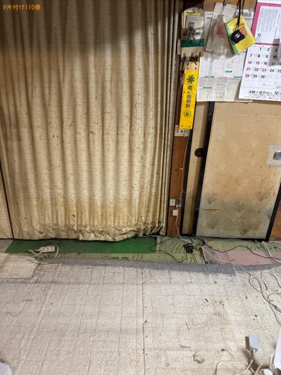 【青森市】カラーボックス、本棚、扇風機、FAX、書類等の回収