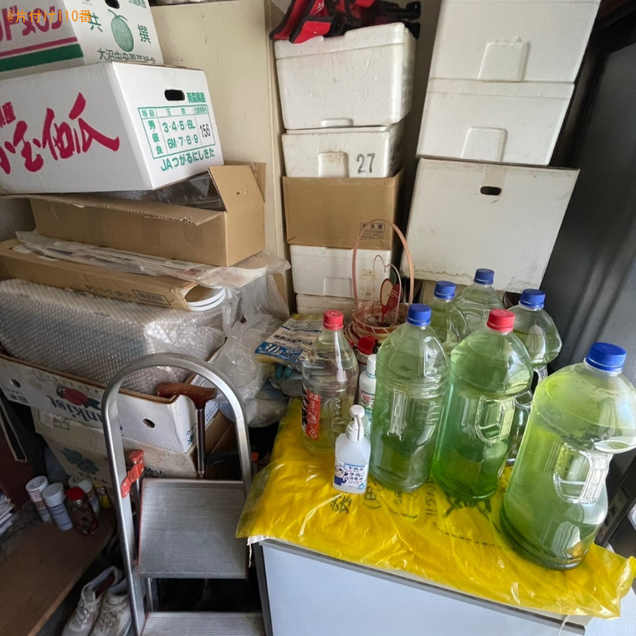 【青森市】カラーボックス、本棚、扇風機、FAX、書類等の回収