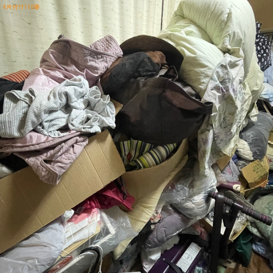【つがる市】布団、衣類、椅子、かご、家具等の回収・処分ご依頼
