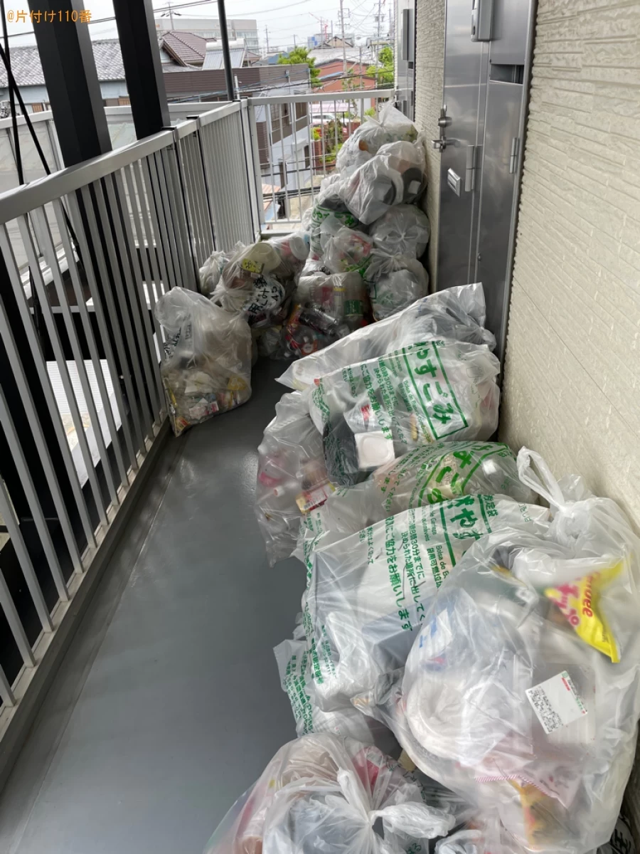 【豊田市大林町】ゴミ屋敷状態の家の物の分別と不用品回収ご依頼