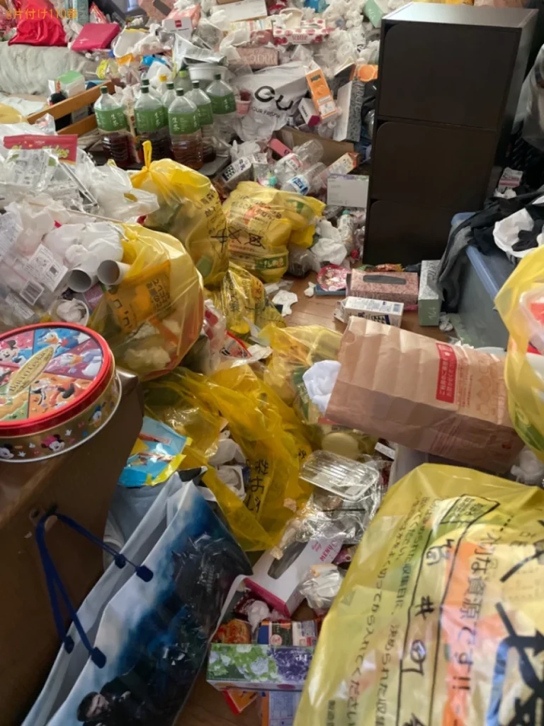 【青森市】片付け作業、不用品回収、拭き掃除等の回収・処分ご依頼