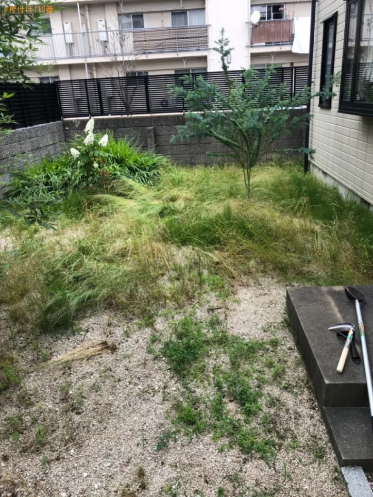 【福岡市城南区】草取り作業ご依頼　お客様の声