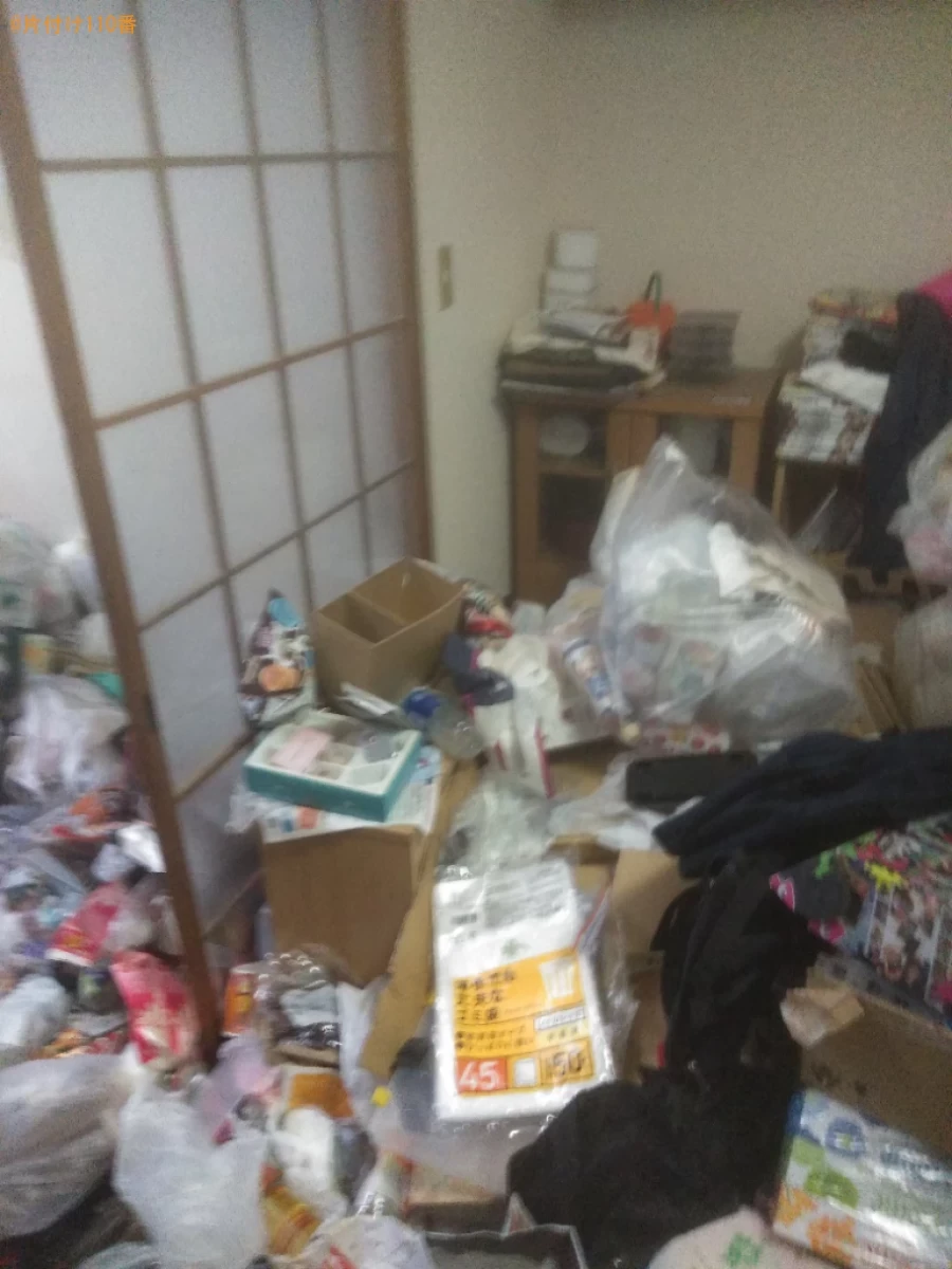 【松山市高砂町】一般ごみの回収・処分ご依頼　お客様の声