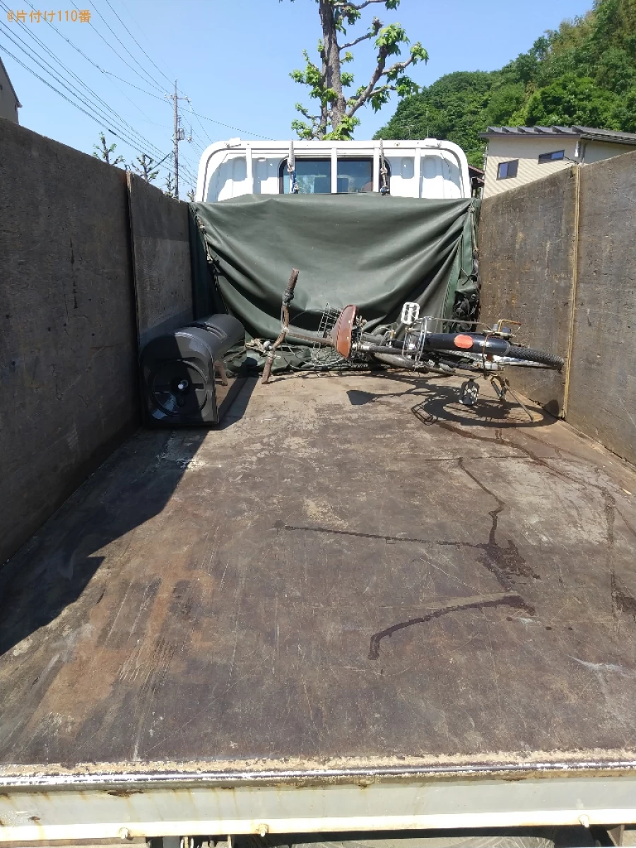 【福山市水呑町】ウォーターサーバー、自転車の回収・処分ご依頼
