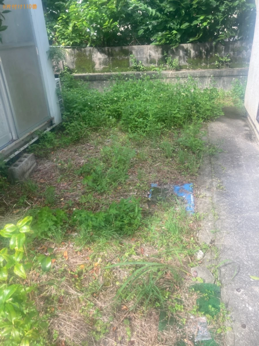 【名護市】草刈り作業ご依頼　お客様の声