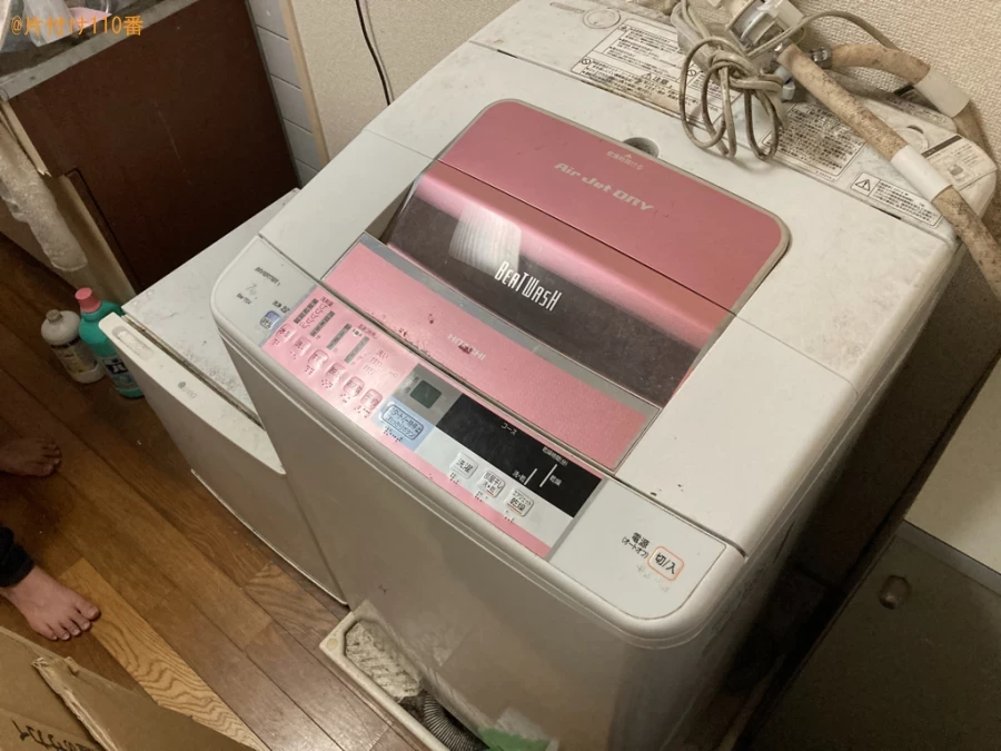 【鹿児島市清水町】クローゼット、洗濯機、ローテーブル等の回収