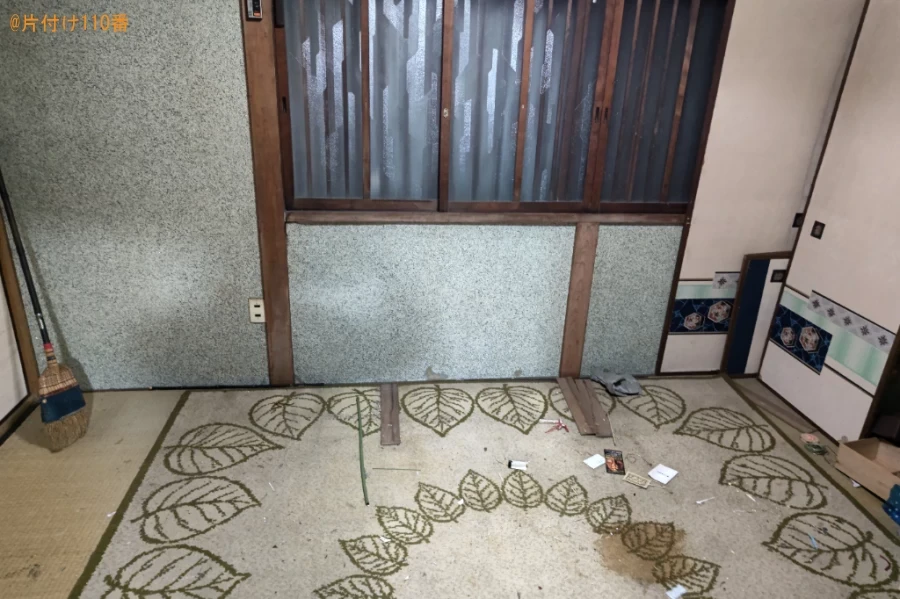 【生駒市】衣類、ラック、一般ごみ等の回収・処分ご依頼　お客様の声