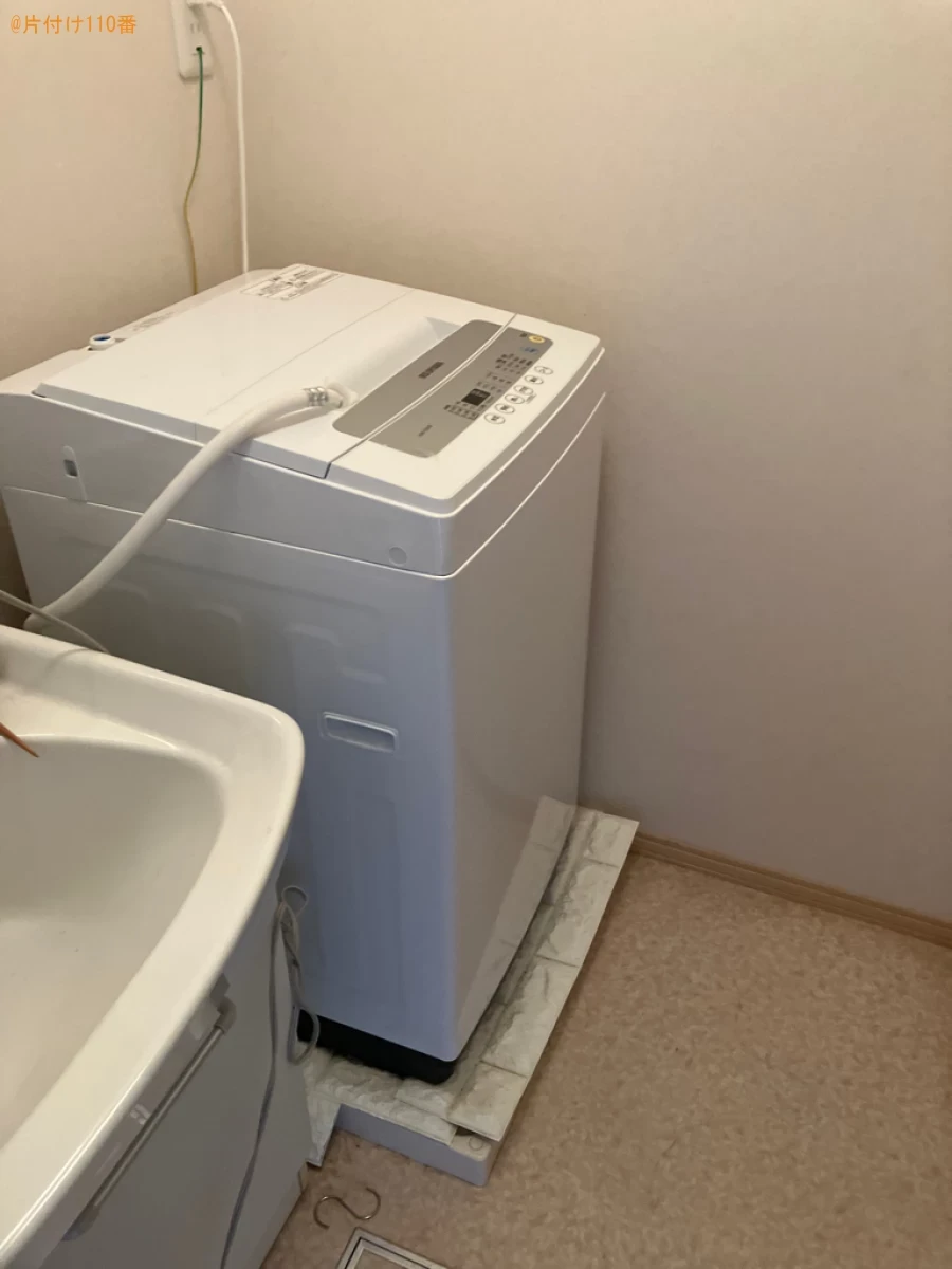 【鳥取市】洗濯機、衣装ケース、すのこ等の回収・処分ご依頼